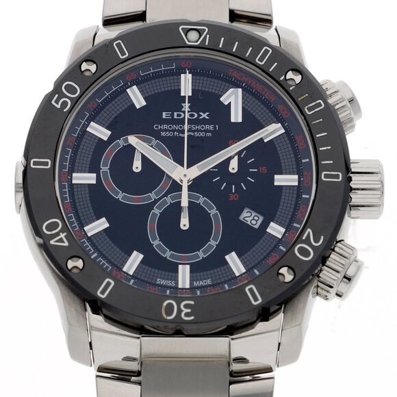 EDOX Watches Stainless Steel Quartz - Picture 1 of 5